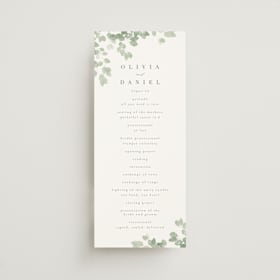 Wedding Programs