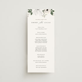 Wedding Programs