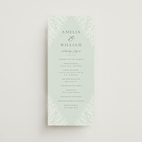 Wedding Programs