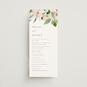 Wedding Programs