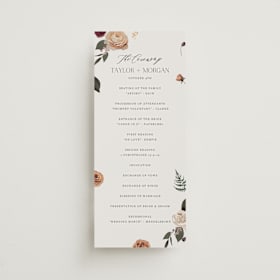 Wedding Programs