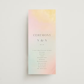 Wedding Programs