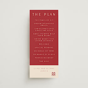 Wedding Programs