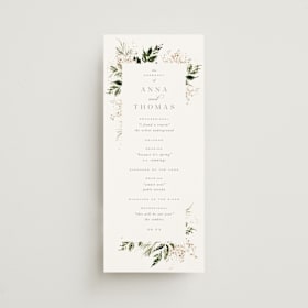Wedding Programs