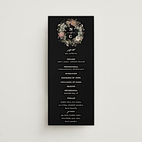 Wedding Programs