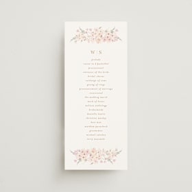 Wedding Programs
