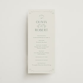 Wedding Programs