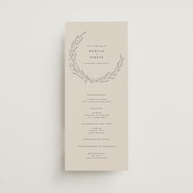 Wedding Programs