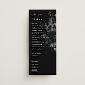 Wedding Programs