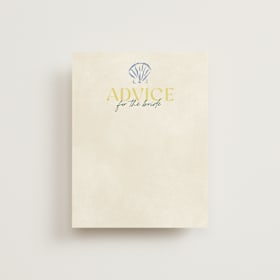 Bridal Shower Insert Cards
