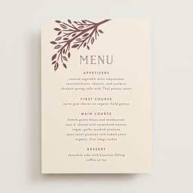 Menus