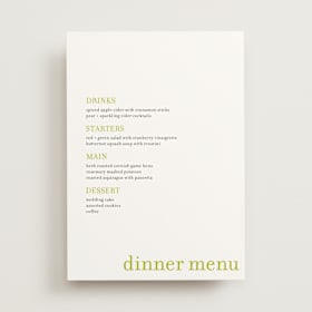 Menus