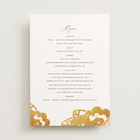 Menus