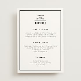 Menus