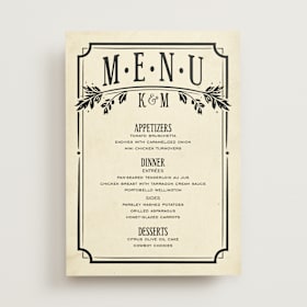 Menus