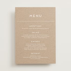 Menus