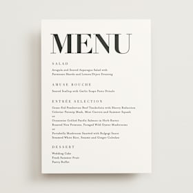 Menus