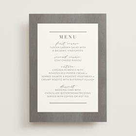 Menus