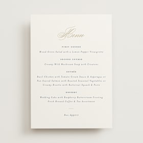 Menus