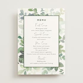 Menus