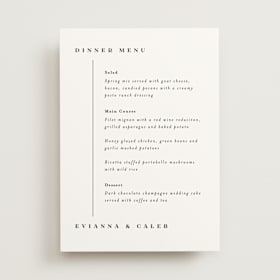 Menus