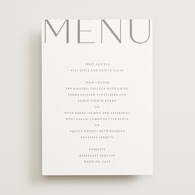 Menus