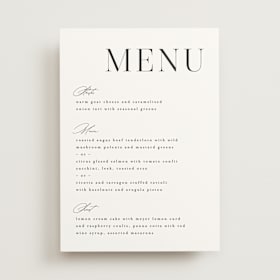 Menus