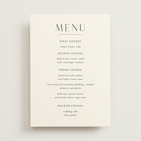 Menus