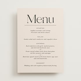 Menus