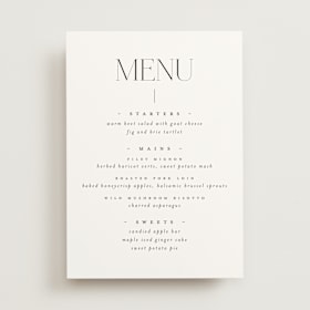 Menus