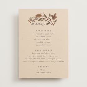 Menus