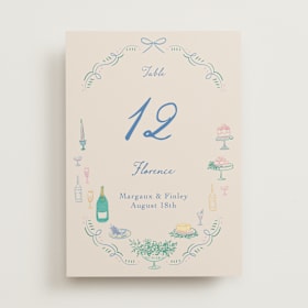 Table Numbers