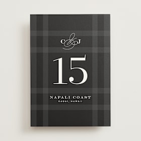 Table Numbers