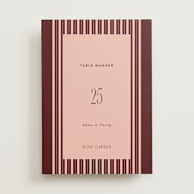 Table Numbers