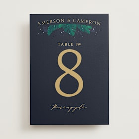 Table Numbers