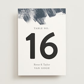 Table Numbers