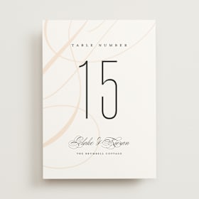 Table Numbers