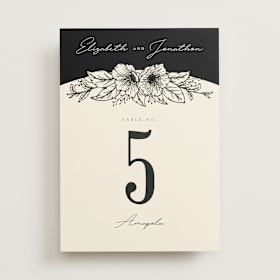 Table Numbers