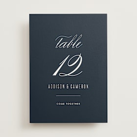 Table Numbers