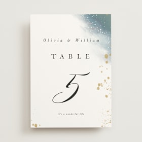 Table Numbers