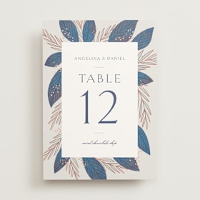 Table Numbers
