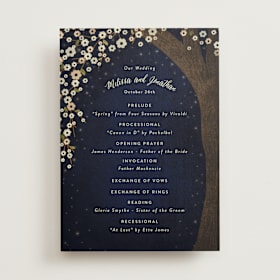 Wedding Programs