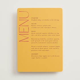 Menus