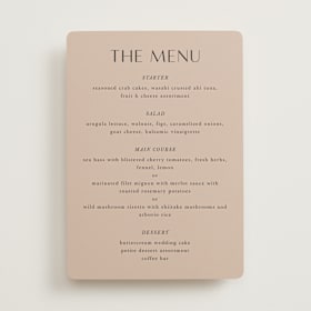 Menus