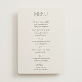 Menus