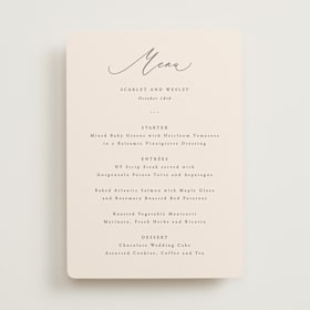 Menus
