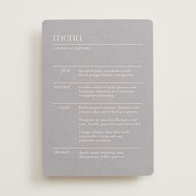 Menus