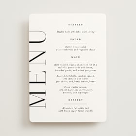 Menus