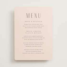 Menus