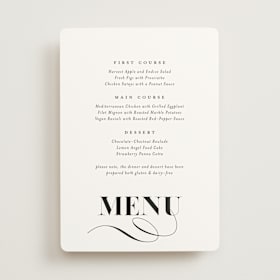 Menus